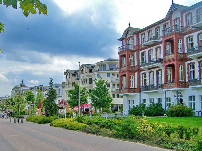 Bäderarchitektur in Ahlbeck