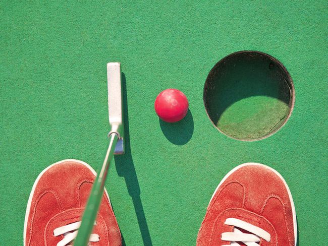 Minigolf in Börgerende-Rethwisch