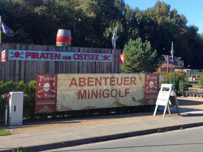 Minigolf - Piraten an der Ostsee