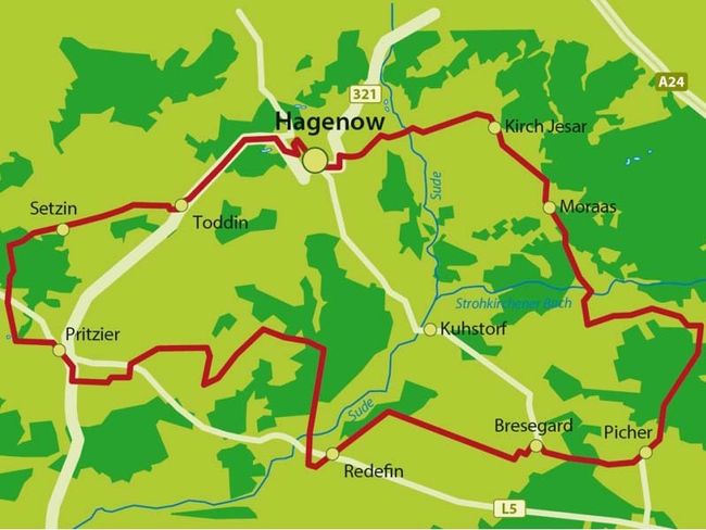 Der Sakralbautenradwanderweg