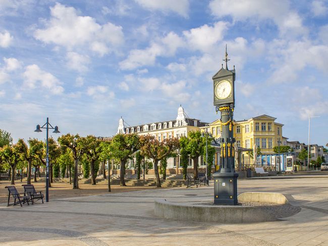 Große Strandpromenade Kaiserbäder - Swinemünde