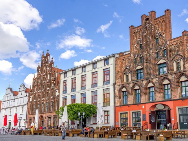 Giebelhäuser Greifswald