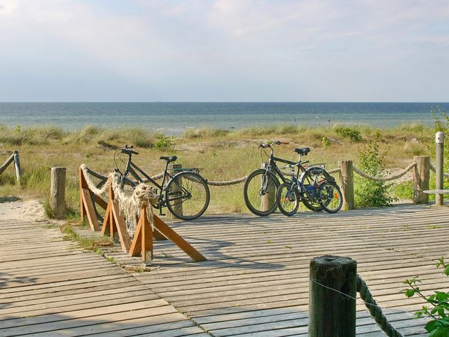 Rundtour zum Radfahren und Wandern auf der Insel Poel
