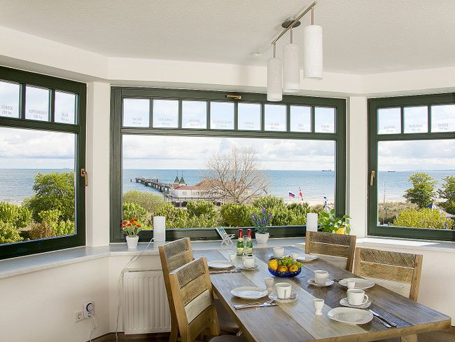 Käptn´s Suite - Blick zur Seebrückle | © Inselparadies Ahlbeck