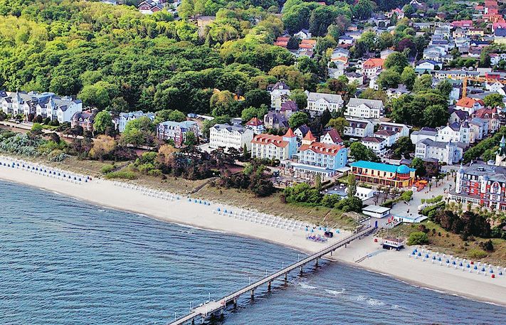 Ostseebad Zinnowitz Luftbild