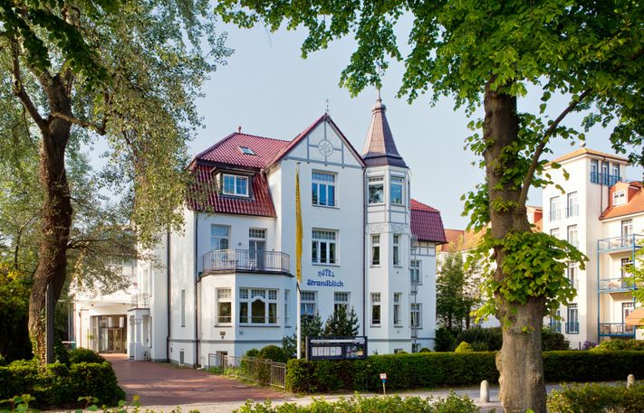 Außenansicht des Ringhotels Strandblick