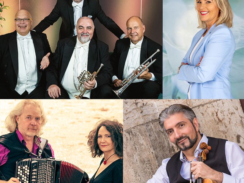 Tromba Festiva, Vassily Dück & Heleen Joor u. Robert Varady / Britta Wiegand