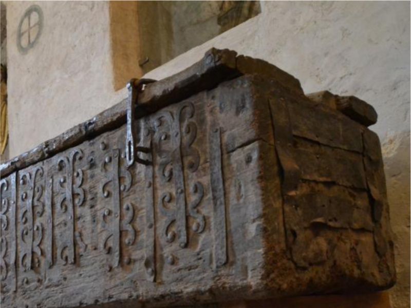 Tetzelkasten in der Nikolaikirche Jüterbog