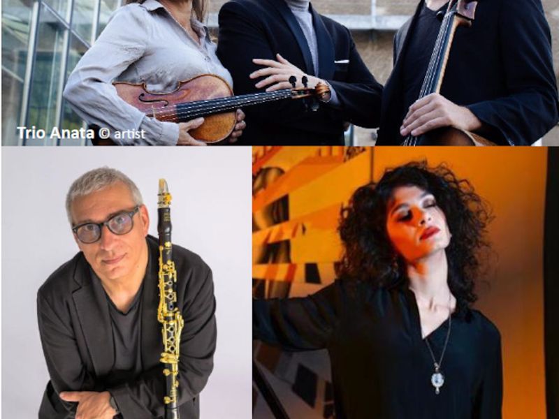Trio Anata, Copyright artist | G. Mirabassi, Copyright Luigi Bloise | Flavia Salemme, Copyright artist
