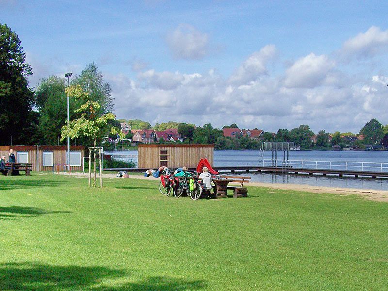 Badeanstalt am Schaalsee in Zarrentin
