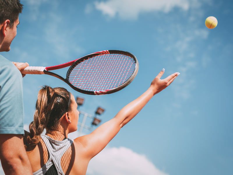 Tennis auf der Insel Sylt | Milan Markovic - stock.adobe.com