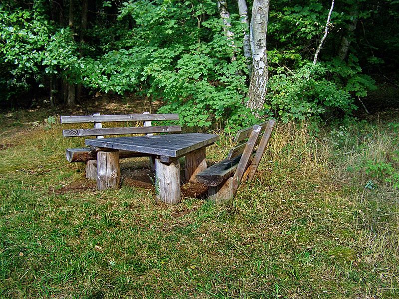 Rastplatz am Weg zwischen Pievestorf und Kratzeburg | © mvp.de - JP