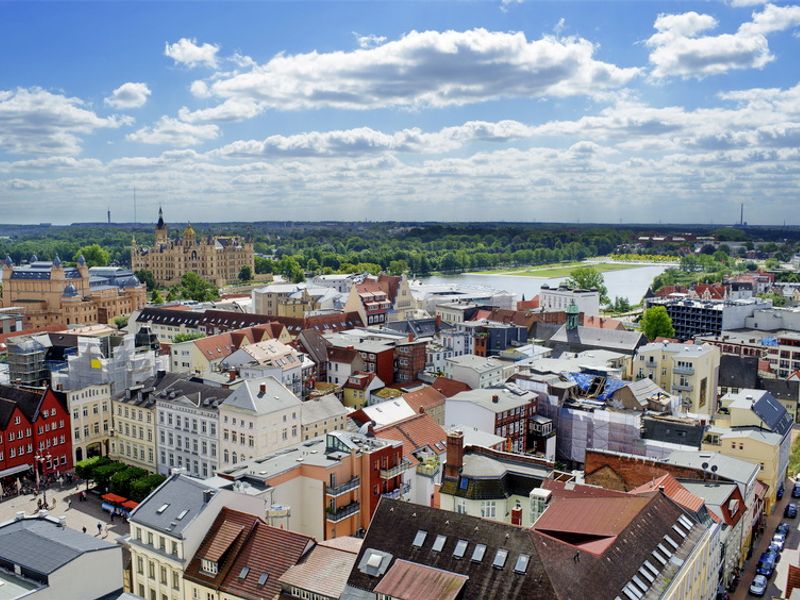 Schwerin Luftbild | © nilsp - stock.adobe.com