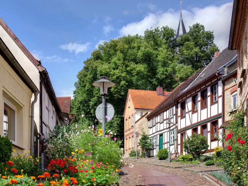 Straße im mittlelaterlichen Sternberg | © Carl-Jürgen Bautsch - stock.adobe.com