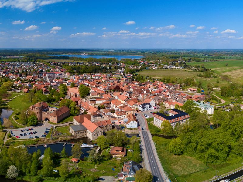 Luftbild Neustadt-Glewe | © SEB Fotographie / Stadt Neustadt-Glewe