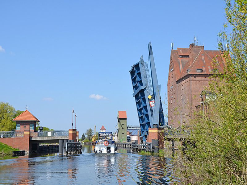 geöffnete Kahldenbrücke | © Hansestadt Demmin