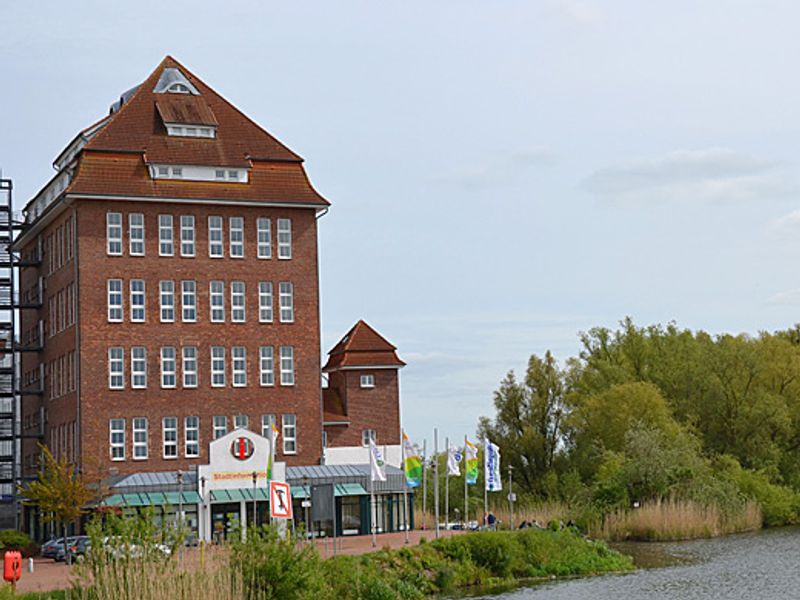 die Peene direkt an der Stadtinfo | © Hansestadt Demmin