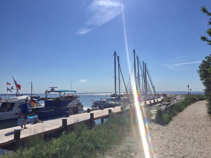 Hafenblick in Richtung Ostsee | © mvp.de