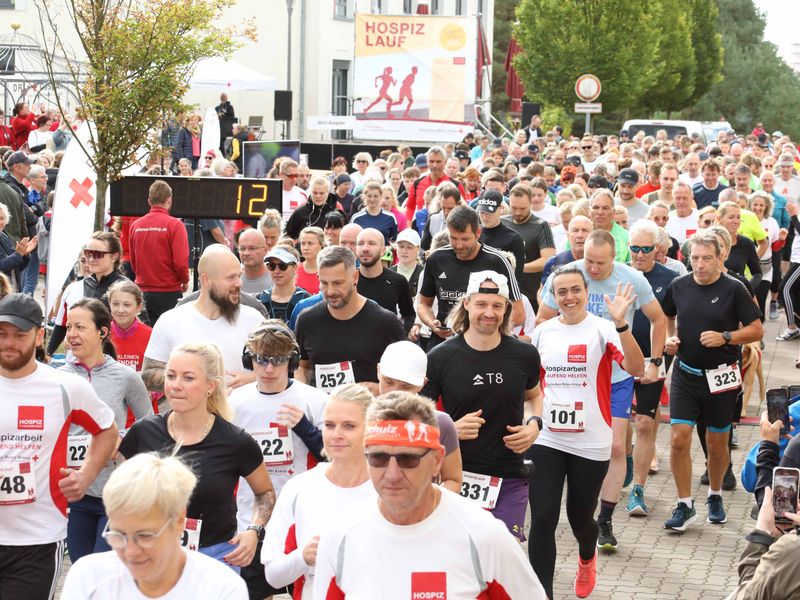 Start am Hospiz "Luisendomizil" | © DRK KV MSP e.V. /M.Runge