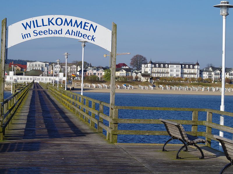 Villa Alice - von der Seebrücke | © Inselparadies Ahlbeck