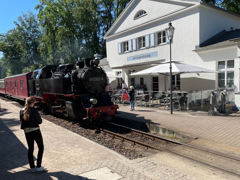 Molli erreicht Heiligendamm | © mvp.de