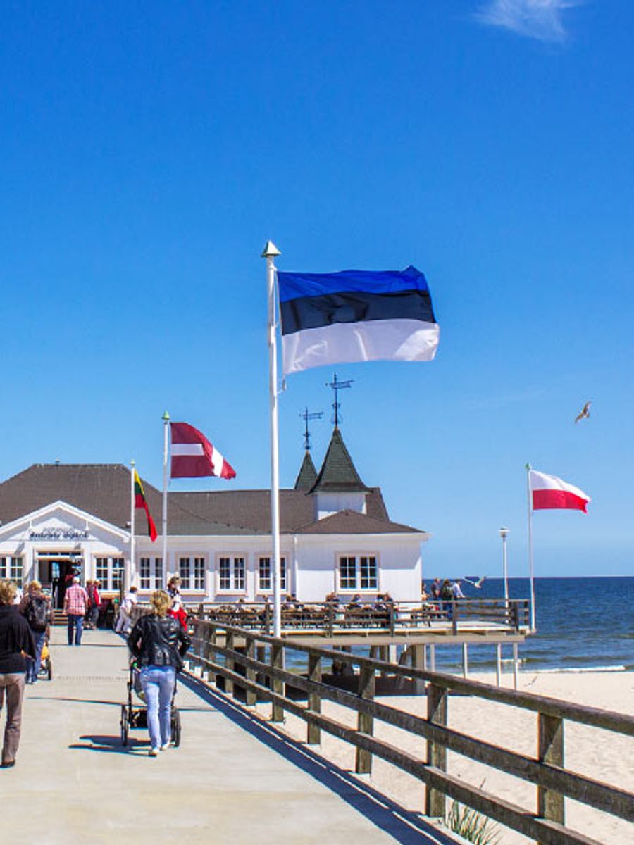 Seebrücke Ahlbeck auf Usedom