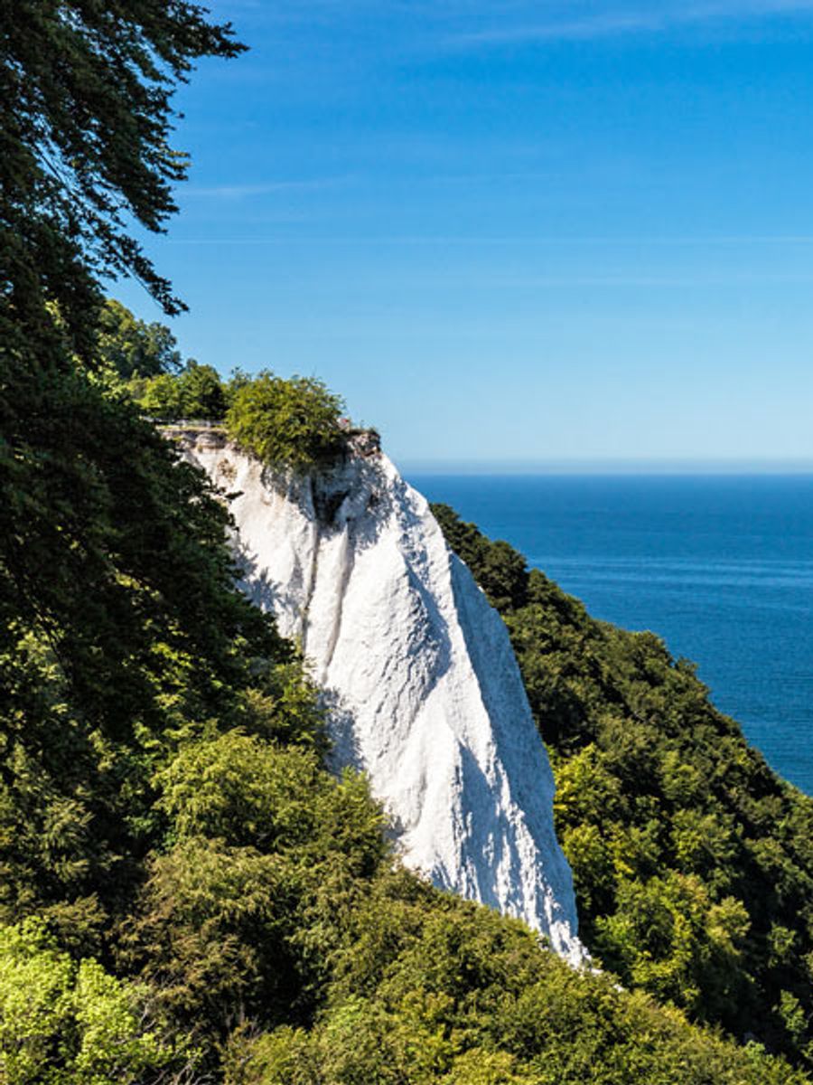 Kreidefelsen bei Sassnitz auf Rügen