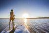 Stand-Up Paddler im Sonnenuntergang | © mmphoto - stock.adobe.com