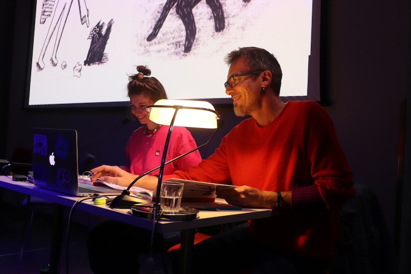 Lilya Matveeva und Jochen Voit