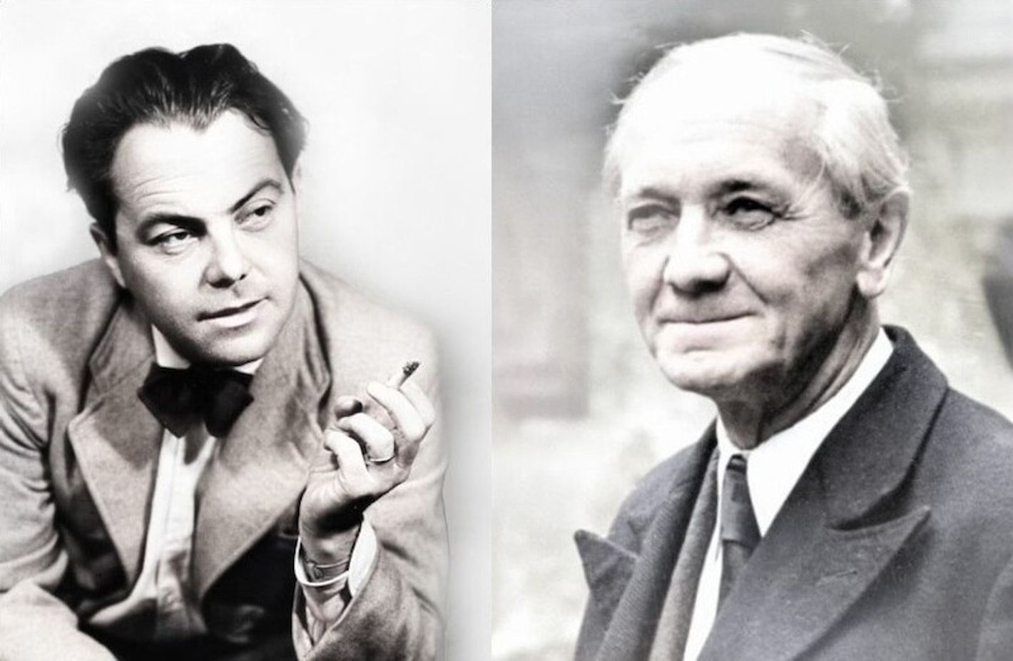 Max Frisch und Peter Suhrkamp © Suhrkamp Verlag