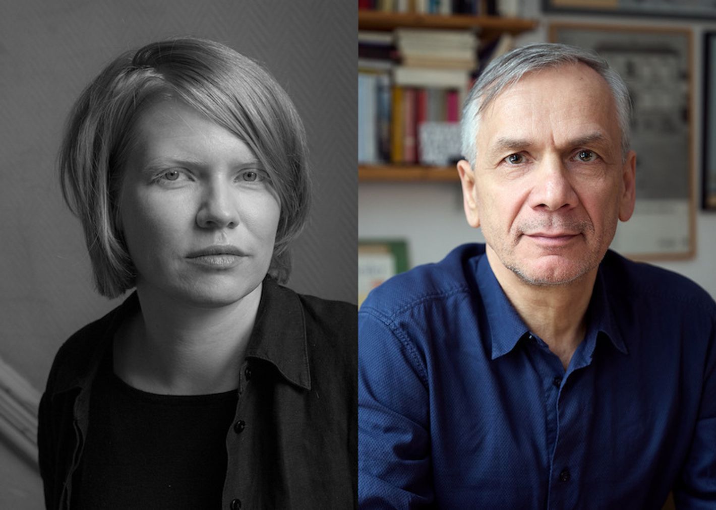 Nadja Küchenmeister © Dirk Skiba, Lutz Seiler © Jürgen Bauer