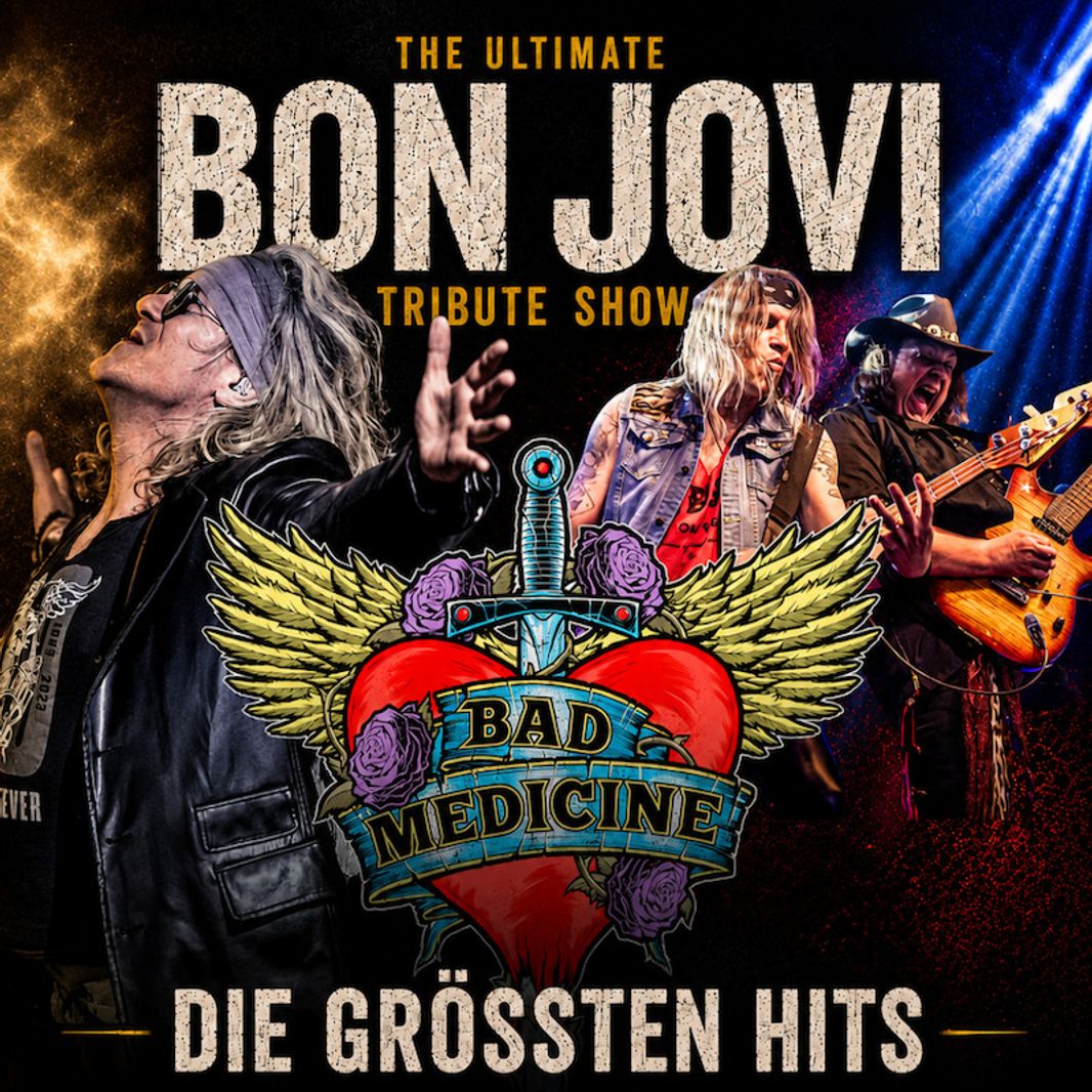 Fotos: Bad Medicine - Bon Jovi Tribute Band / Gestaltung: Daniel Tutschek
