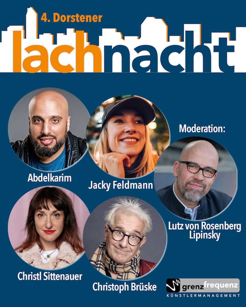 © Plakatmotiv Grenzfrequenz Künstlermanagement