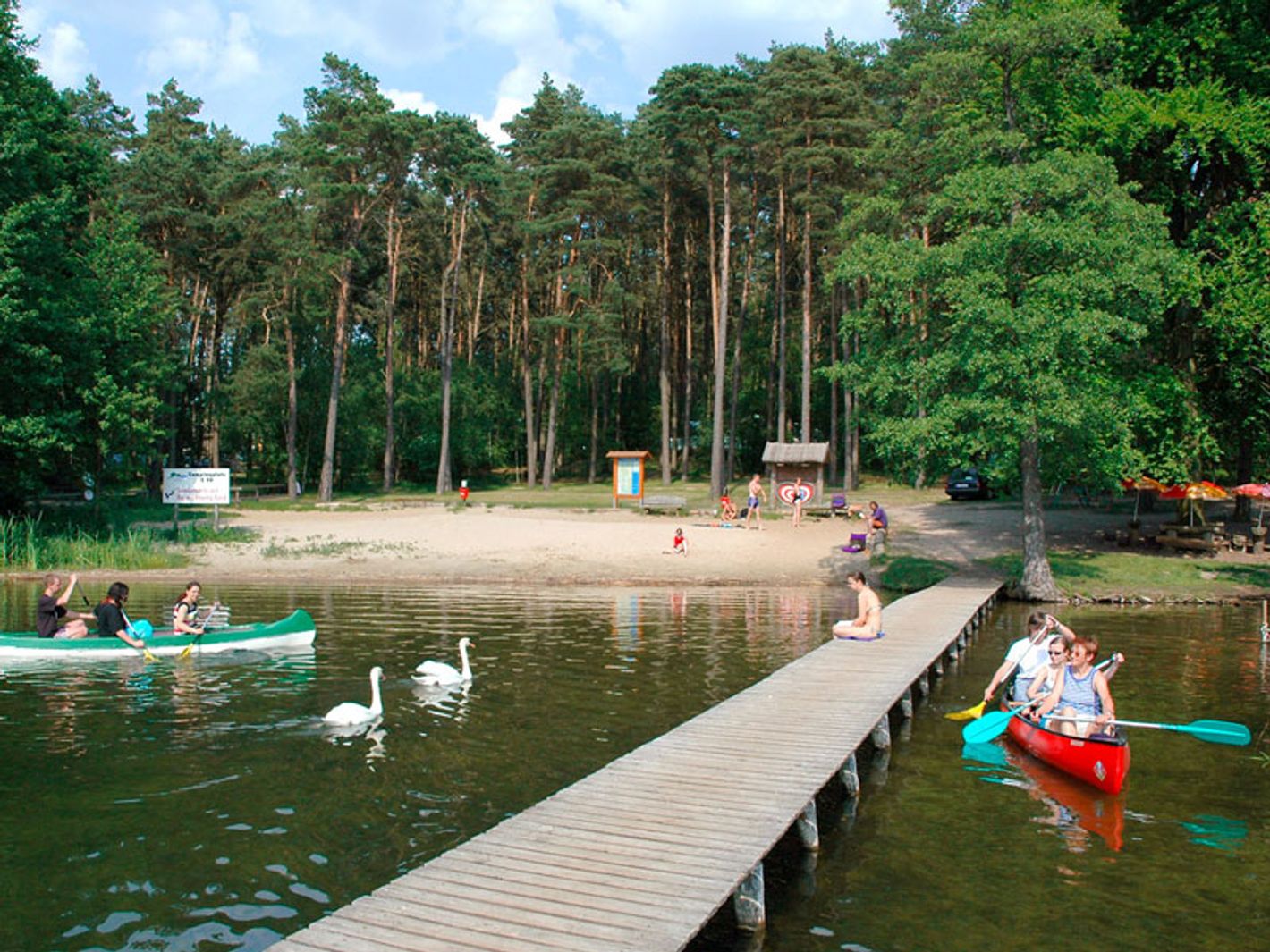 Campingplatz am Leppinsee