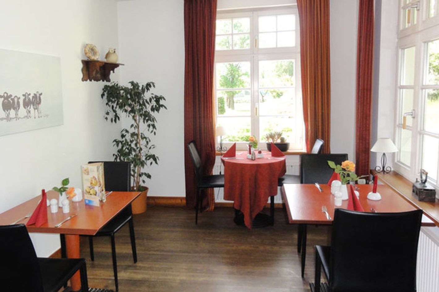 Restaurant mit Terrasse im Landhotel Kuhs