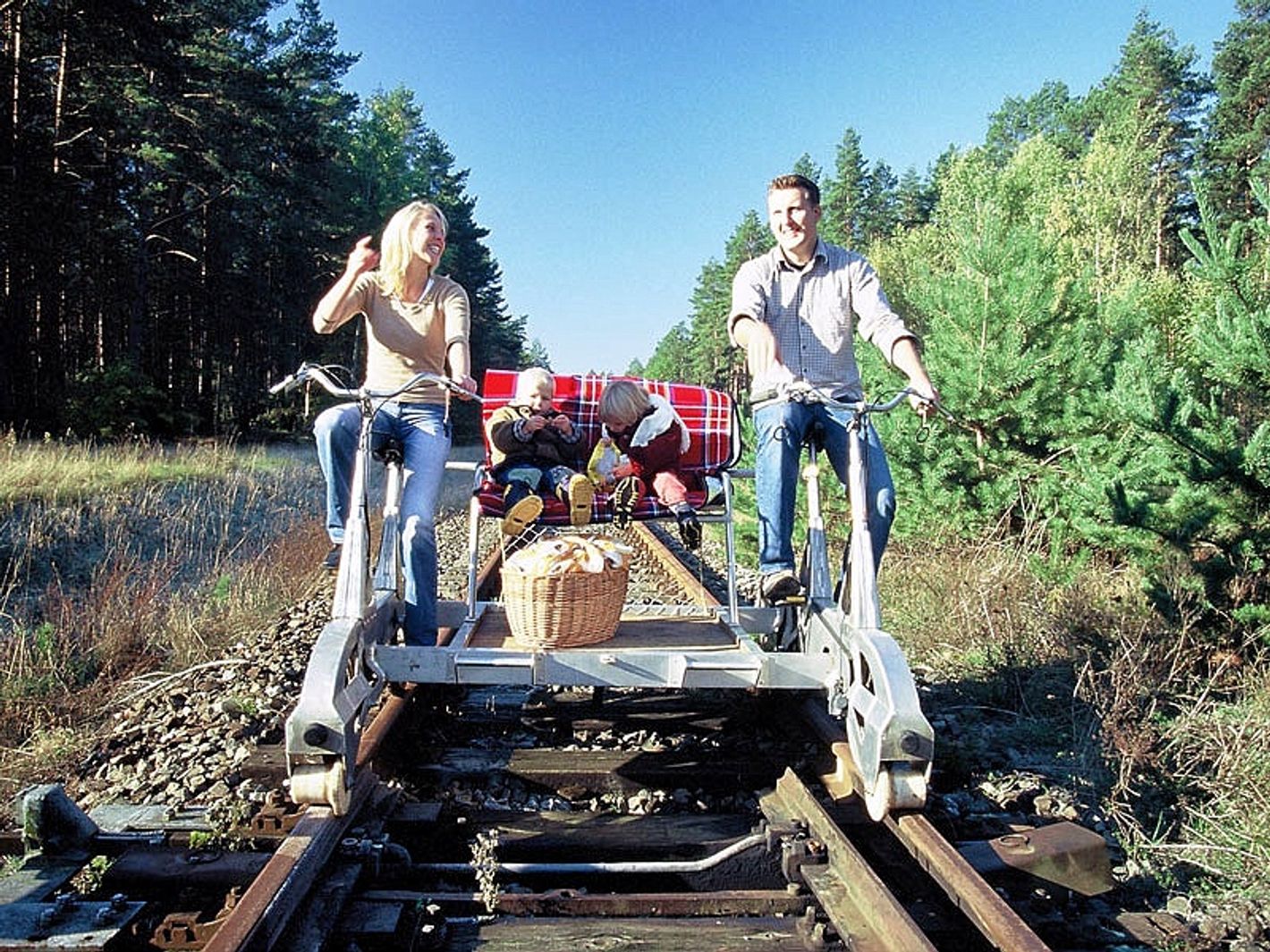 Mecklenburger Draisinenbahn - Strecke: Karow - Borkow