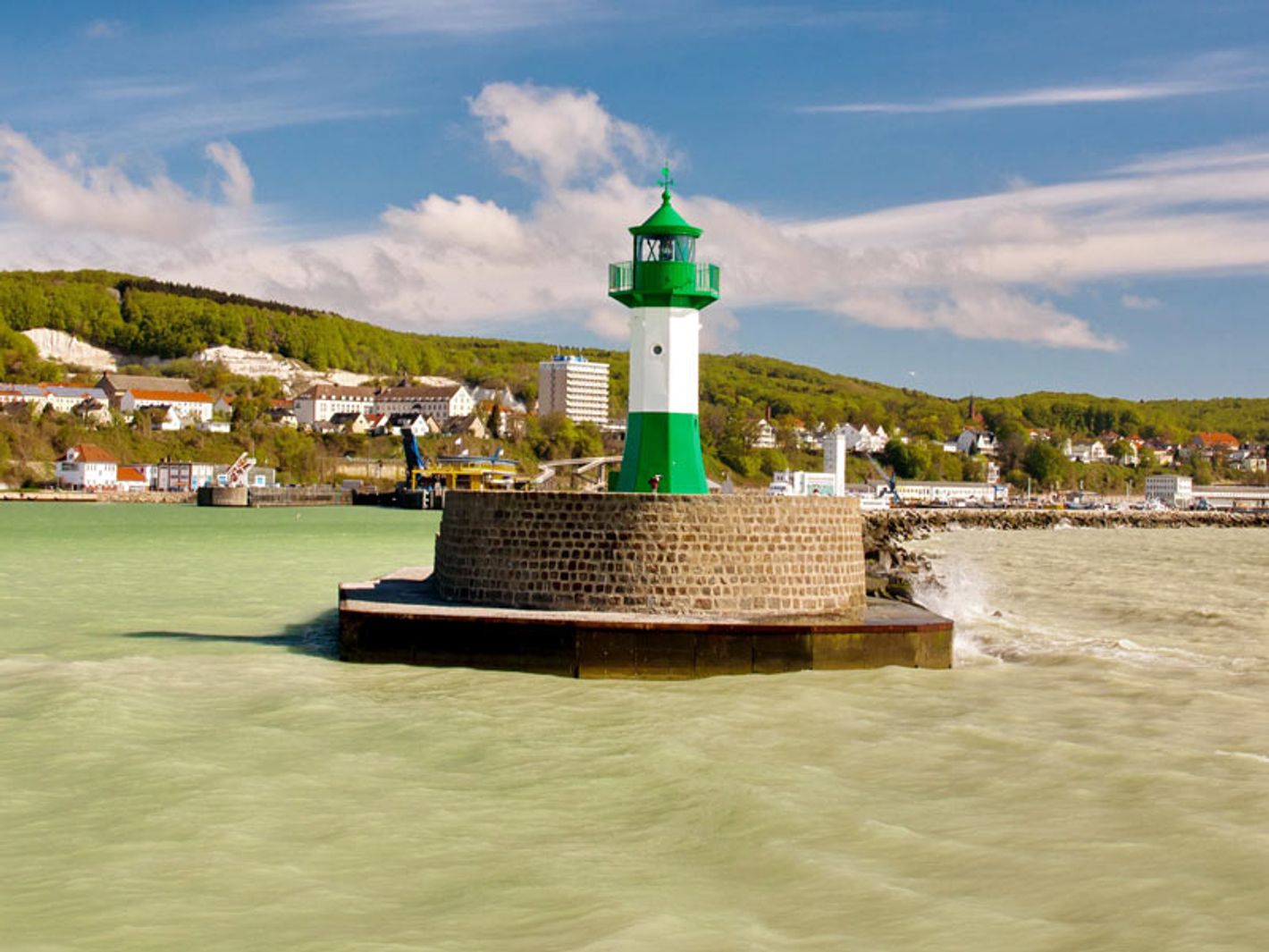 Leuchtturm & Mole Sassnitz