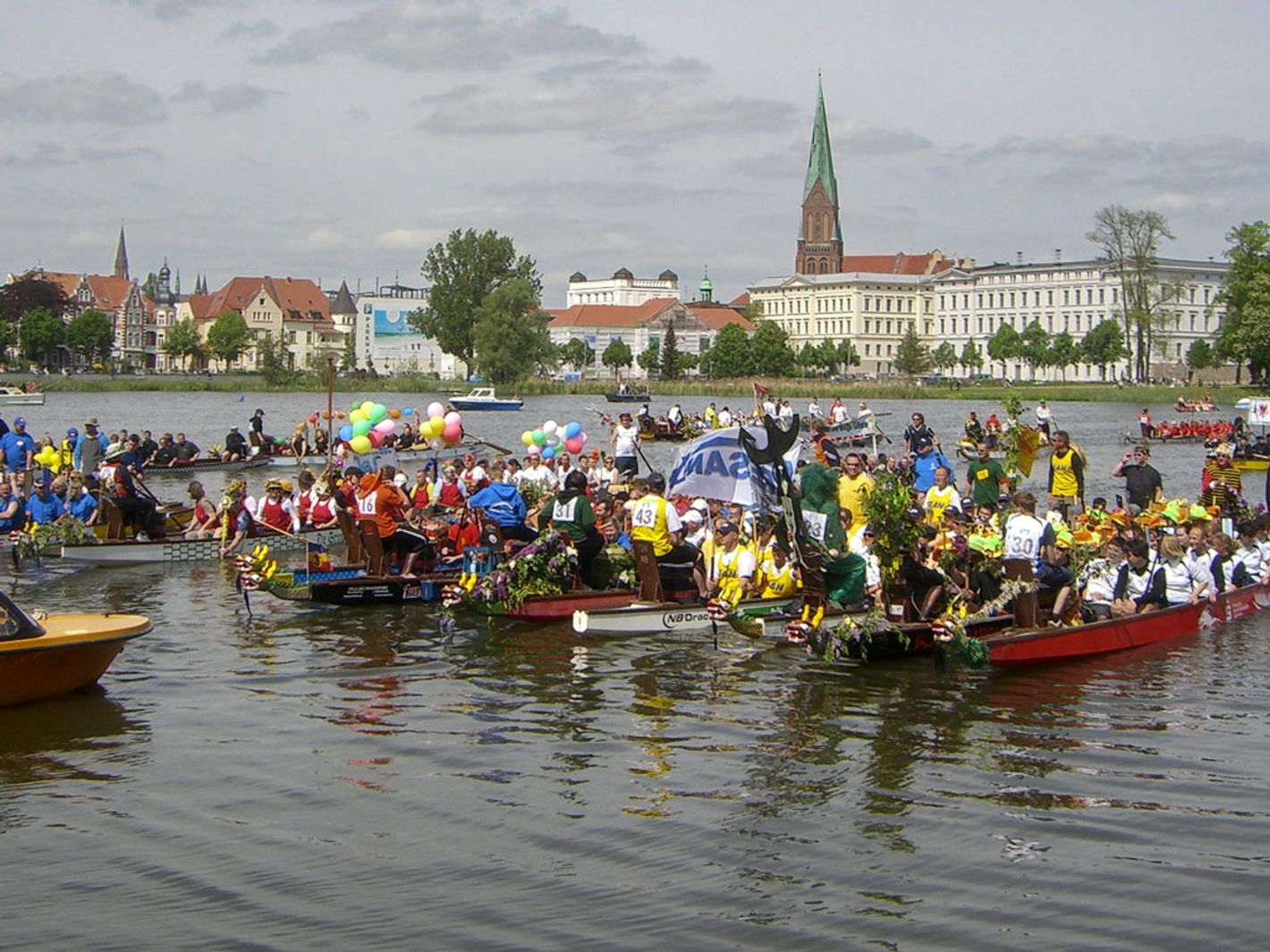 Drachenbootsport in Schwerin