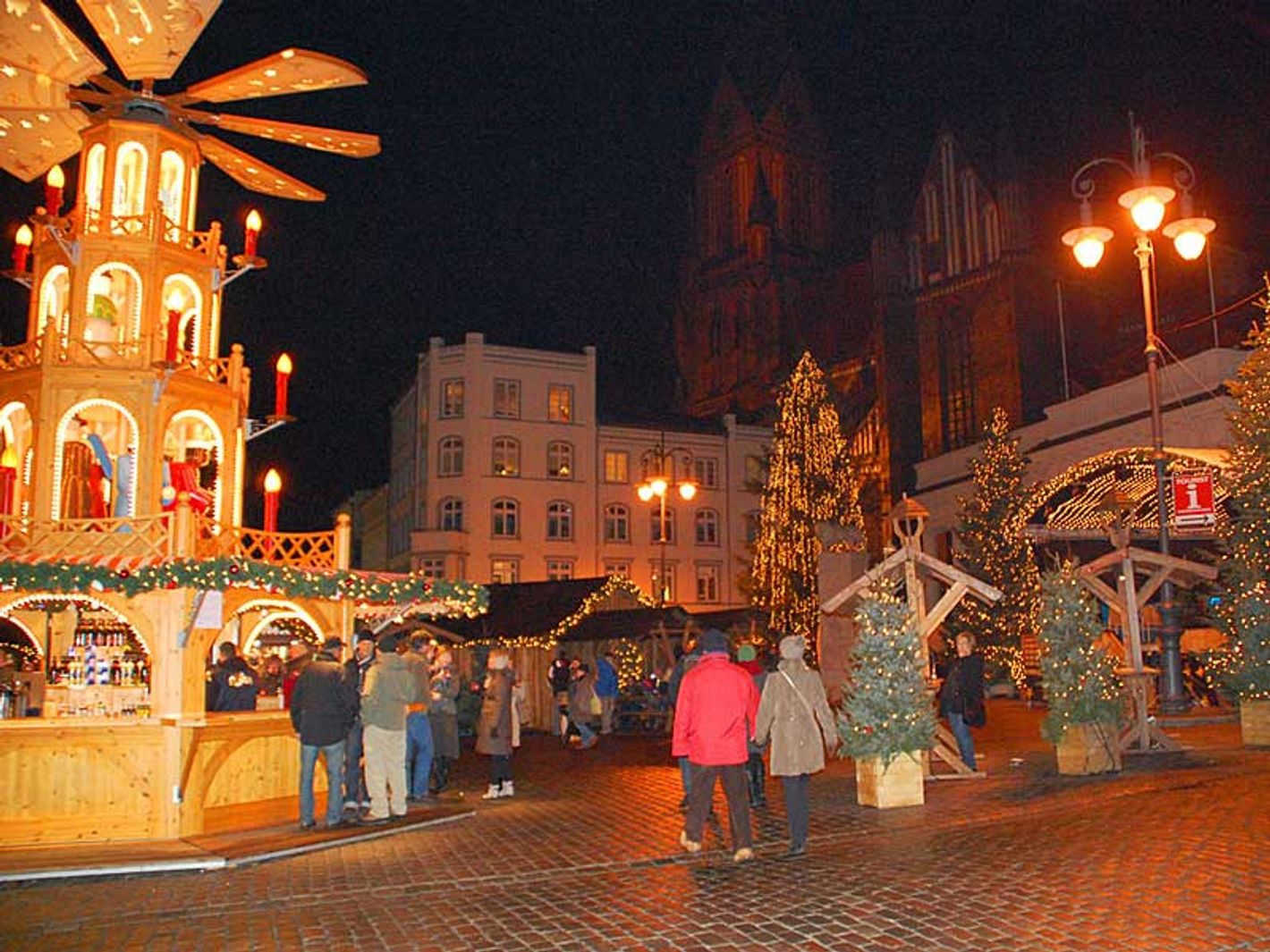 Besuch des Schweriner Weihnachtsmarktes
