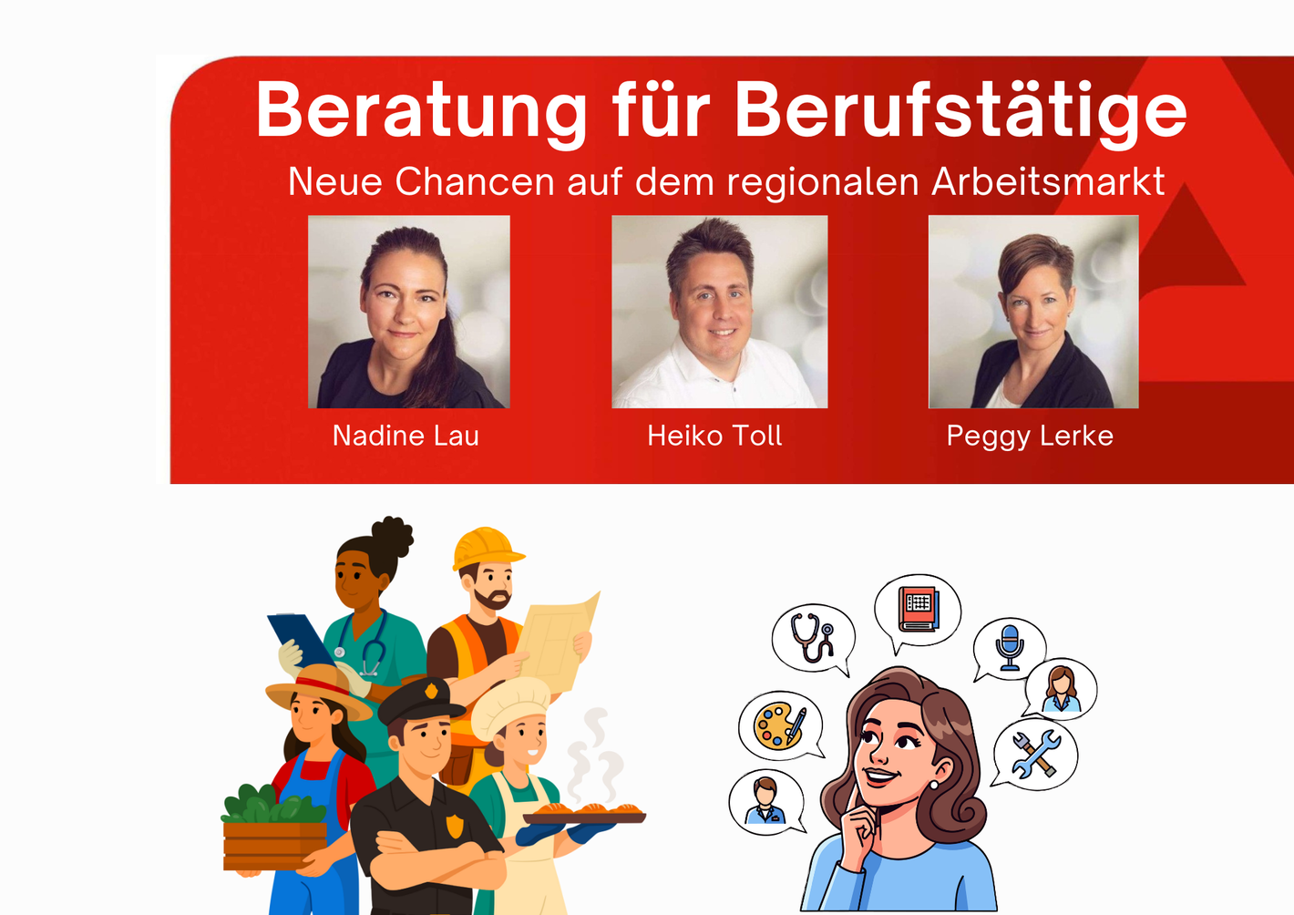 Veranstaltungsfoto Berufsberatung für Berufstätige in der Regionalbibliothek Neubrandenburg | © Regionalbibliothek Neubrandenburg