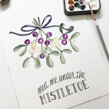 Handlettering-Workshop - Kreative Weihnachtsgrüße gestalten
