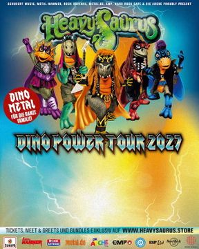 HEAVYSAURUS – MISSION DINO POWER TOUR 2027